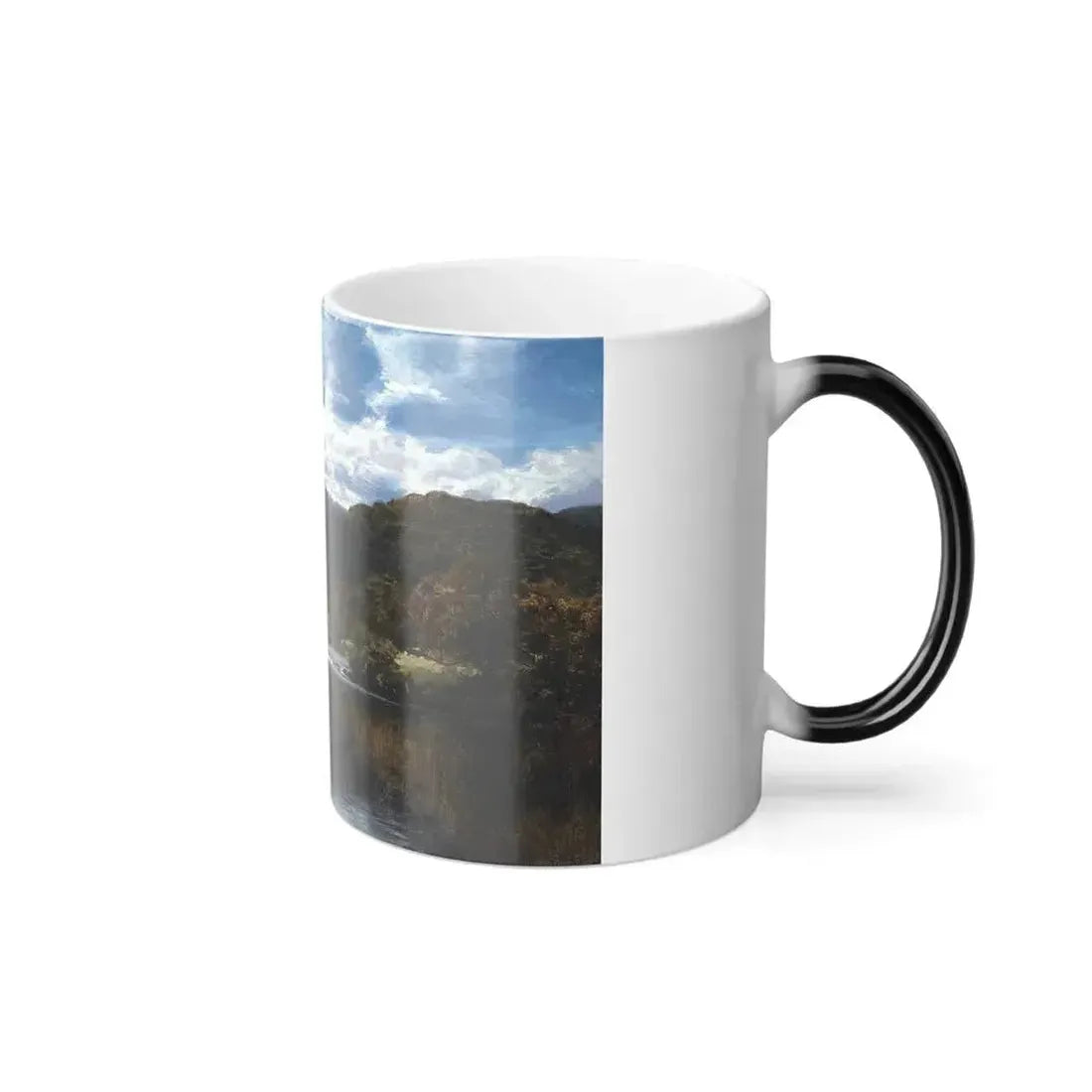 Benjamin Williams Leader (1831-1923) On the Llugwy below Capel Curig - Color Changing Mug 11oz - Go Mug Yourself