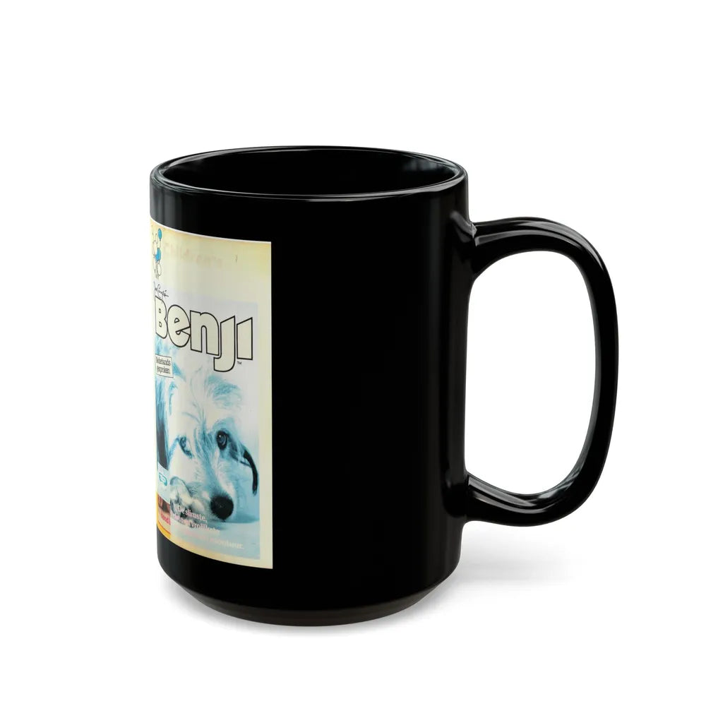 BENJI VESTRON (VHS COVER) - Black Coffee Mug-Go Mug Yourself