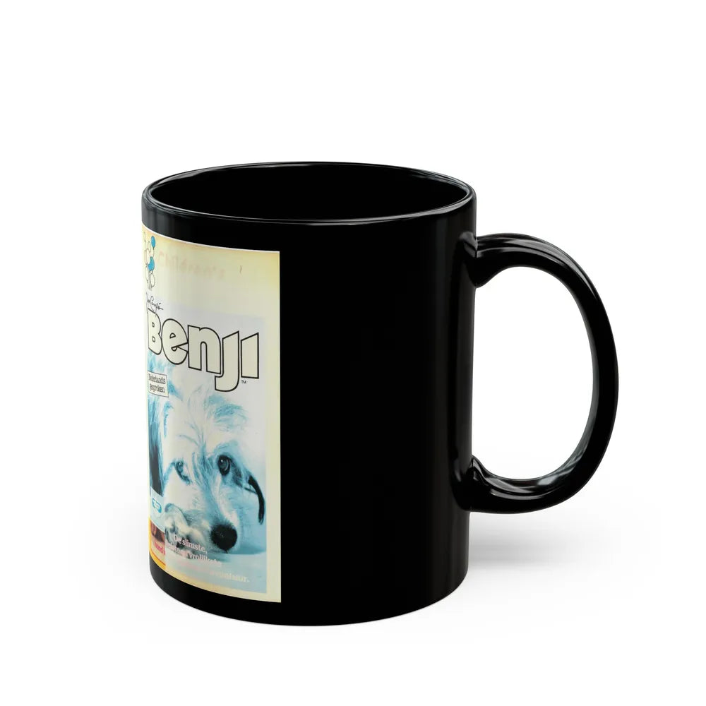 BENJI VESTRON (VHS COVER) - Black Coffee Mug-Go Mug Yourself