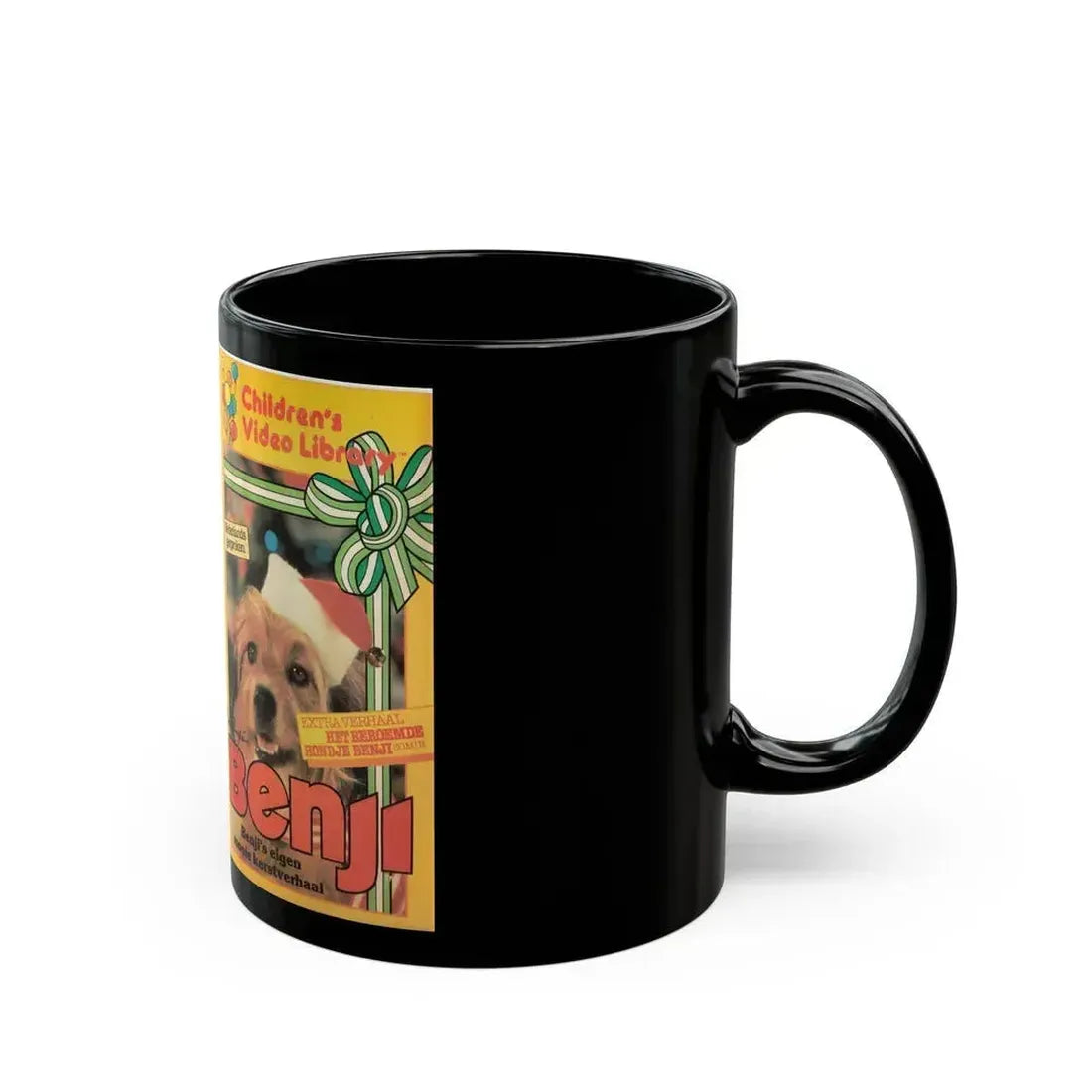 BENJI (VHS COVER) - Black Coffee Mug - Go Mug Yourself