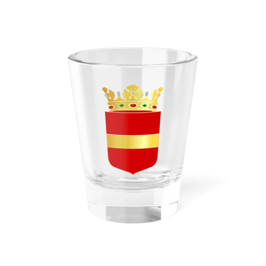 Bennebroek wapen (Netherlands) (Coat of Arms) Shot Glass 1.5oz 1.5oz - Go Mug Yourself