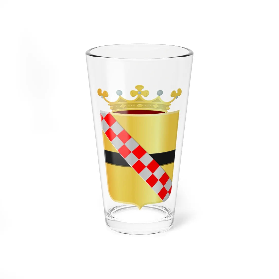 Benschop wapen (Netherlands) (Coat of Arms) Pint Glass 16oz 16oz - Go Mug Yourself