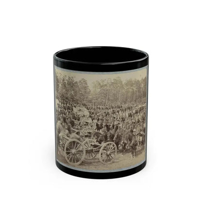 Benson's Horse Battery (M. 2d U.S. Art'y) Near Fair Oaks, Va., June 1862 (U.S. Civil War) Black Coffee Mug 11oz - Go Mug Yourself