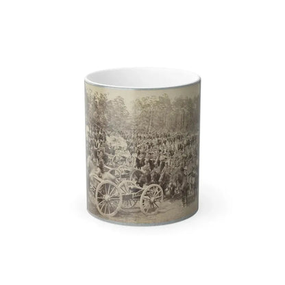 Benson's Horse Battery (M. 2D U.S. Art'y) Near Fair Oaks, Va., June 1862 (U.S. Civil War) Color Changing Coffee Mug 11oz Default Title - Go Mug Yourself