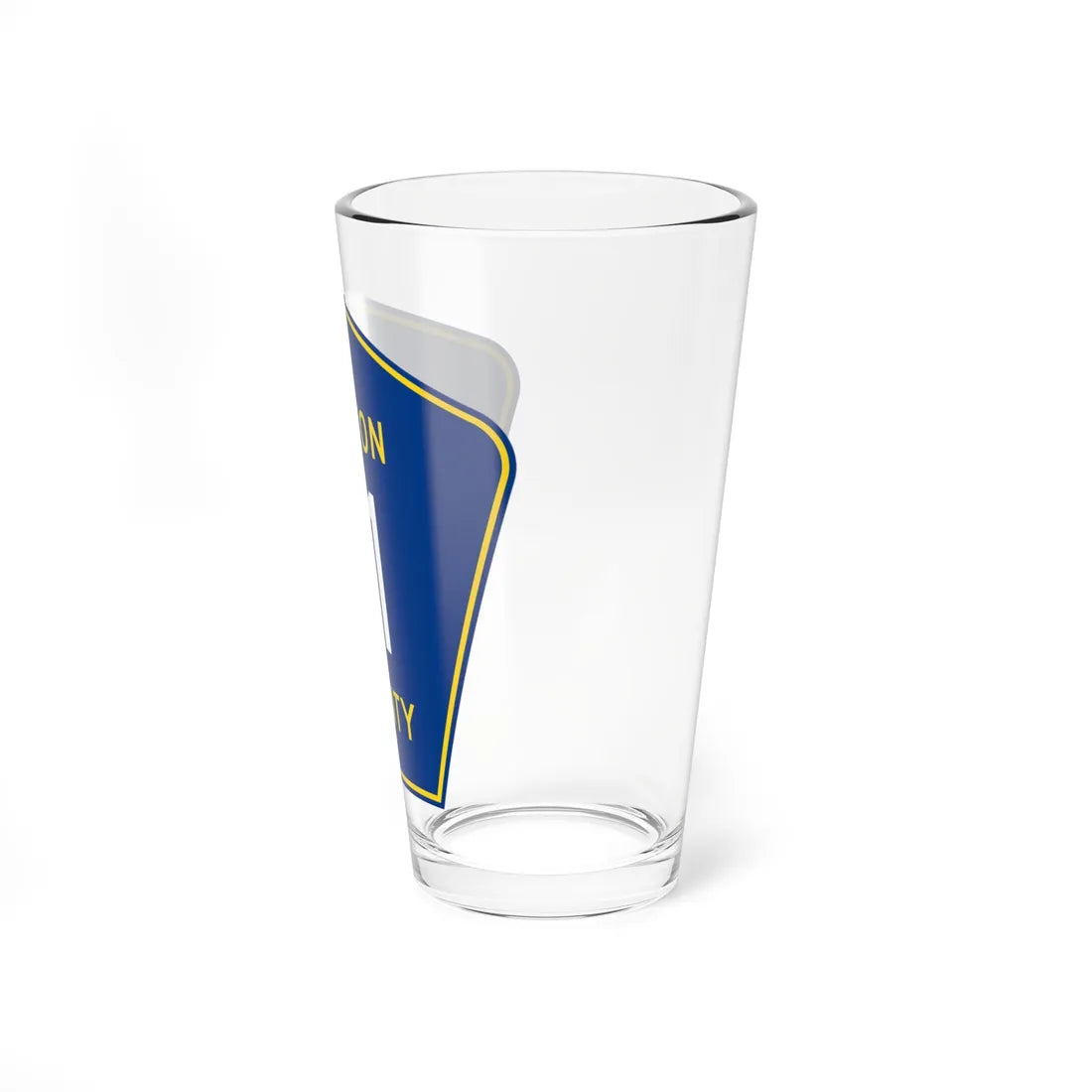 Benton County 11 MN (Minnesota) (Road Sign) Pint Glass 16oz - Go Mug Yourself