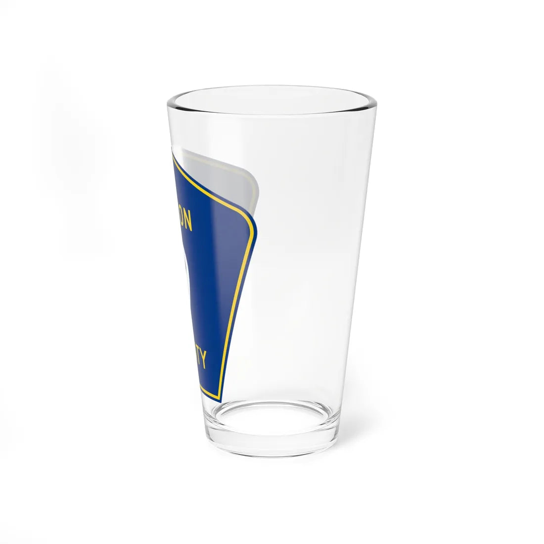 Benton County 9 MN (Minnesota) (Road Sign) Pint Glass 16oz - Go Mug Yourself