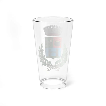Beregazzo con Figliaro-Stemma (Italy) (Coat of Arms) Pint Glass 16oz - Go Mug Yourself