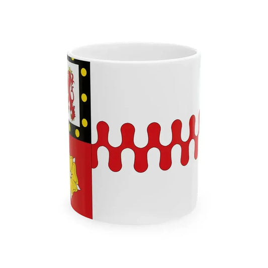 Berg en Dal vlag (Netherlands) White Coffee Mug 11oz - Go Mug Yourself