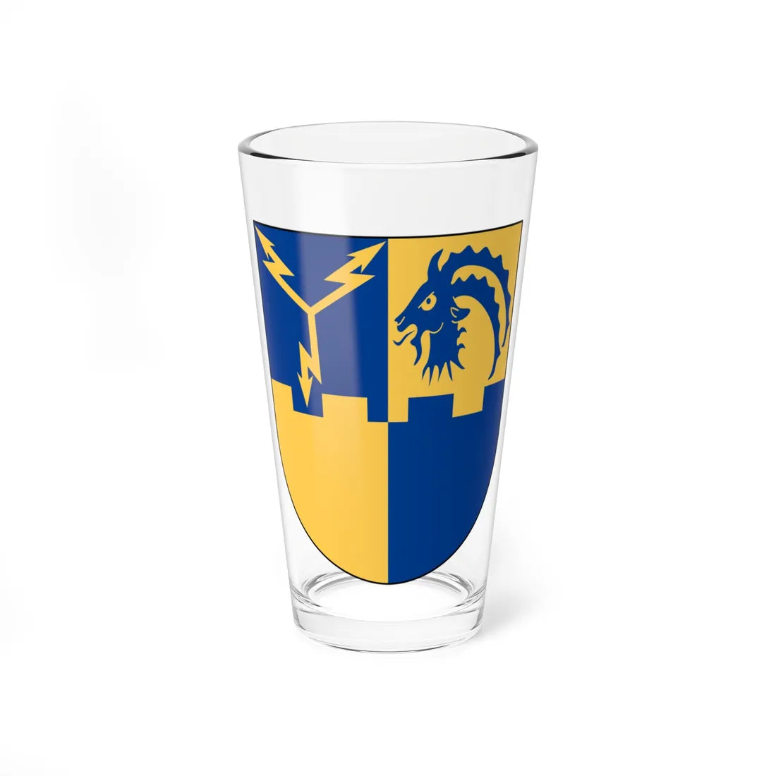 Berga vapen (Sweden) (Coat of Arms) Pint Glass 16oz 16oz - Go Mug Yourself