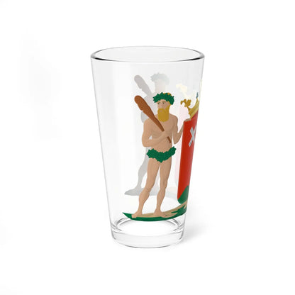 Bergen op Zoom wapen (Netherlands) (Coat of Arms) Pint Glass 16oz - Go Mug Yourself