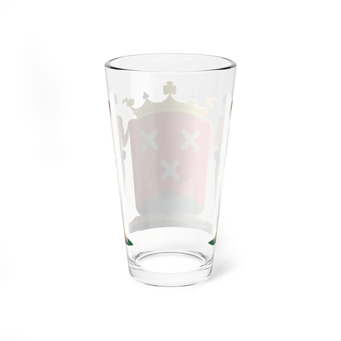Bergen op Zoom wapen (Netherlands) (Coat of Arms) Pint Glass 16oz - Go Mug Yourself