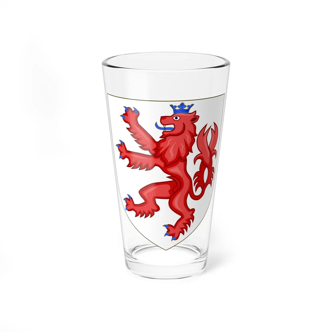 Bergischer Löwe (Denmark) (Coat of Arms) Pint Glass 16oz 16oz - Go Mug Yourself
