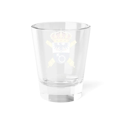 Bergslagens artilleriregemente vapen (Sweden) (Coat of Arms) Shot Glass 1.5oz - Go Mug Yourself