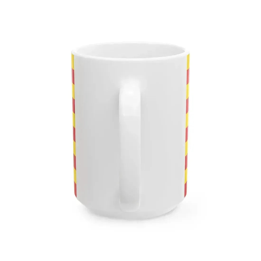 Beringen vlag (Belgium) White Coffee Mug - Go Mug Yourself