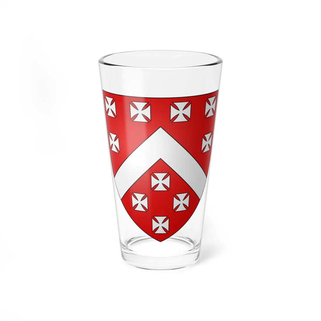 Berkeley arms (England) (Coat of Arms) Pint Glass 16oz 16oz - Go Mug Yourself
