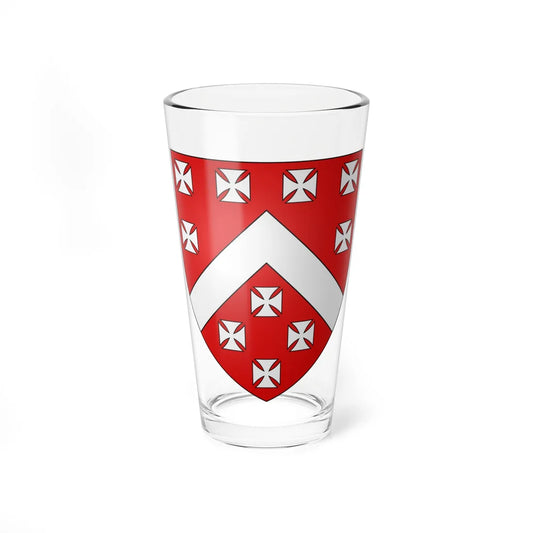 Berkeley arms (England) (Coat of Arms) Pint Glass 16oz 16oz - Go Mug Yourself