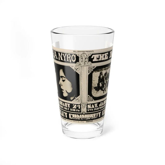 Berkeley Community Center Concert 1970 (Music Poster) Pint Glass 16oz-16oz-Go Mug Yourself