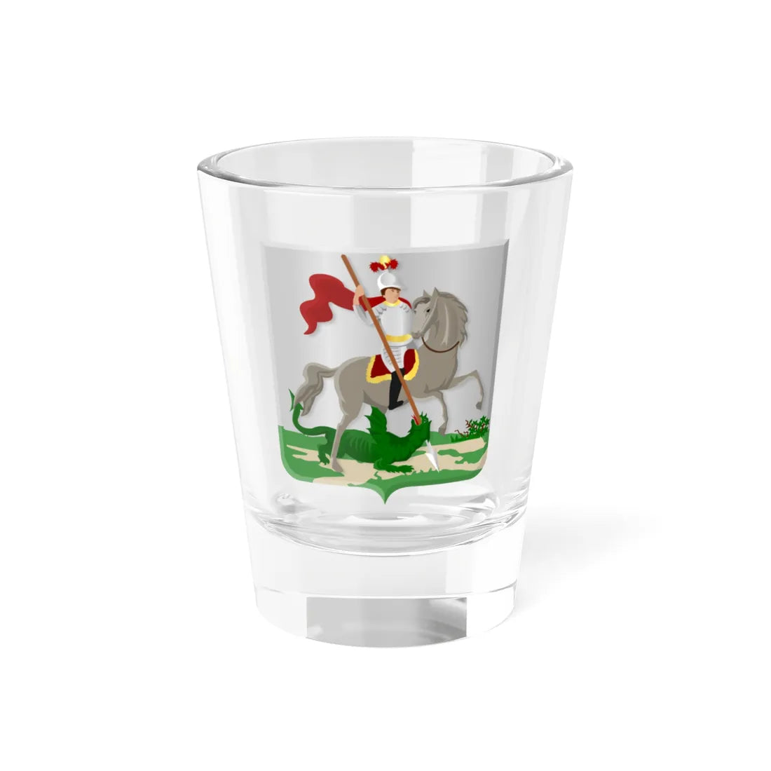 Berkhout wapen (Netherlands) (Coat of Arms) Shot Glass 1.5oz 1.5oz - Go Mug Yourself