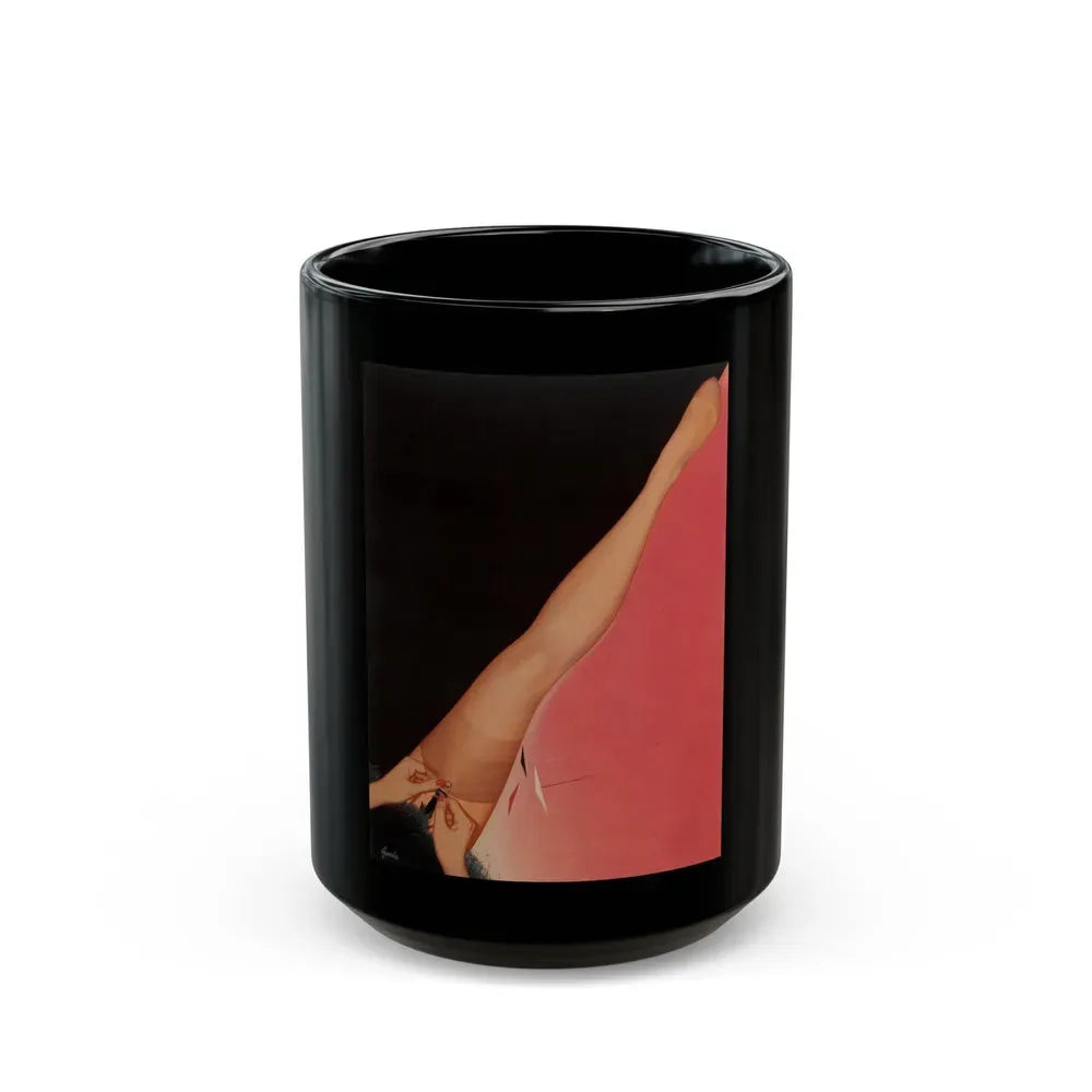 Berkshire Hosiery advertisement - Black Coffee Mug 15oz - Go Mug Yourself