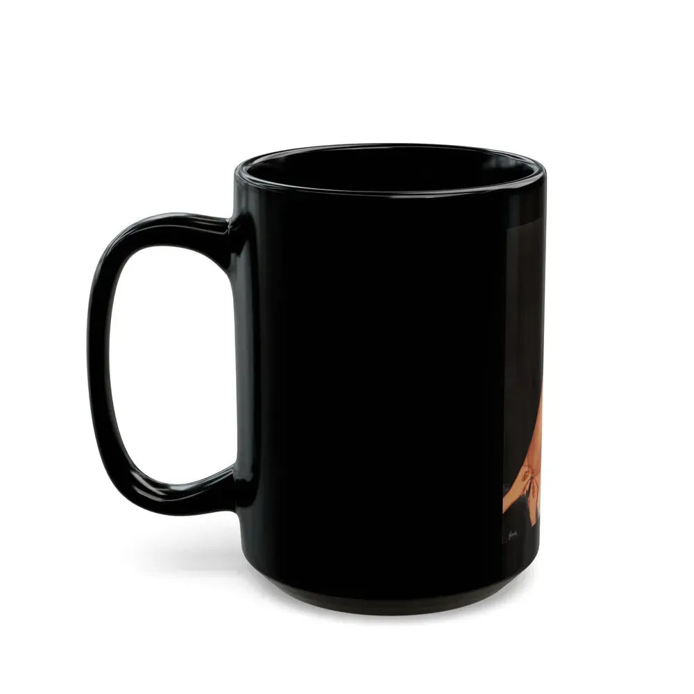 Berkshire Hosiery advertisement - Black Coffee Mug - Go Mug Yourself