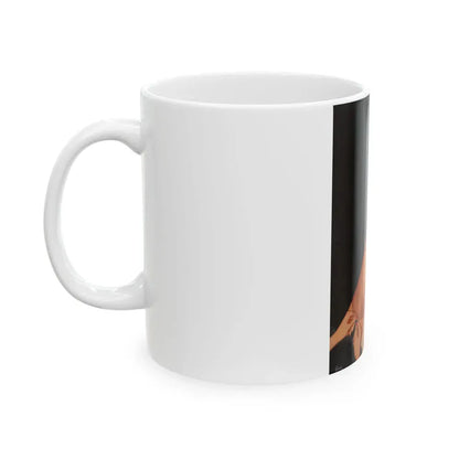 Berkshire Hosiery advertisement - White Coffee Mug - Go Mug Yourself