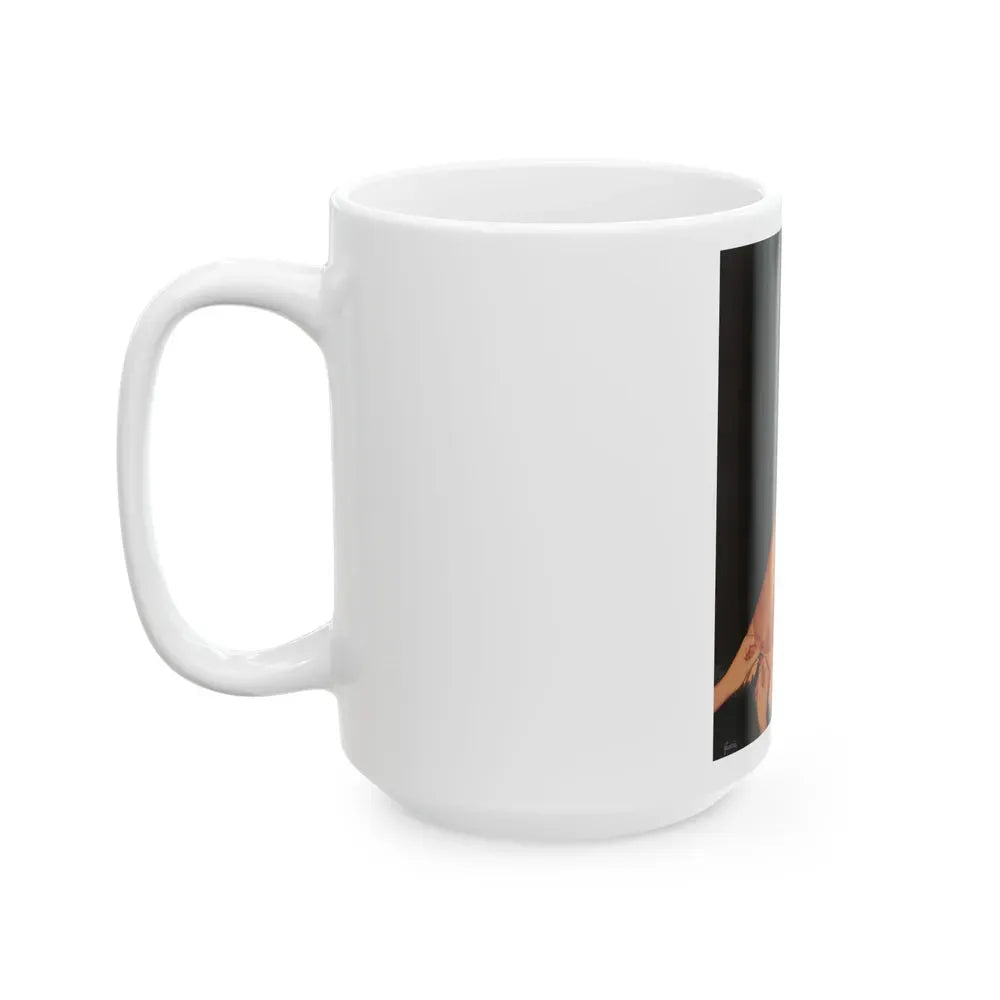 Berkshire Hosiery advertisement - White Coffee Mug - Go Mug Yourself