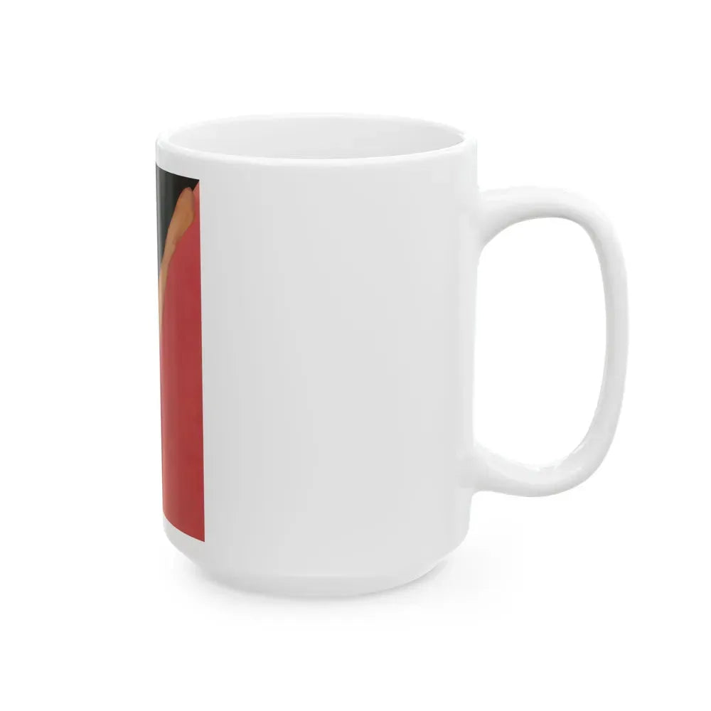 Berkshire Hosiery advertisement - White Coffee Mug - Go Mug Yourself