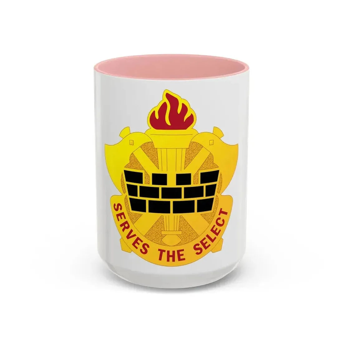 Berlin Brigade (U.S. Army) Accent Coffee Mug 15oz Pink - Go Mug Yourself