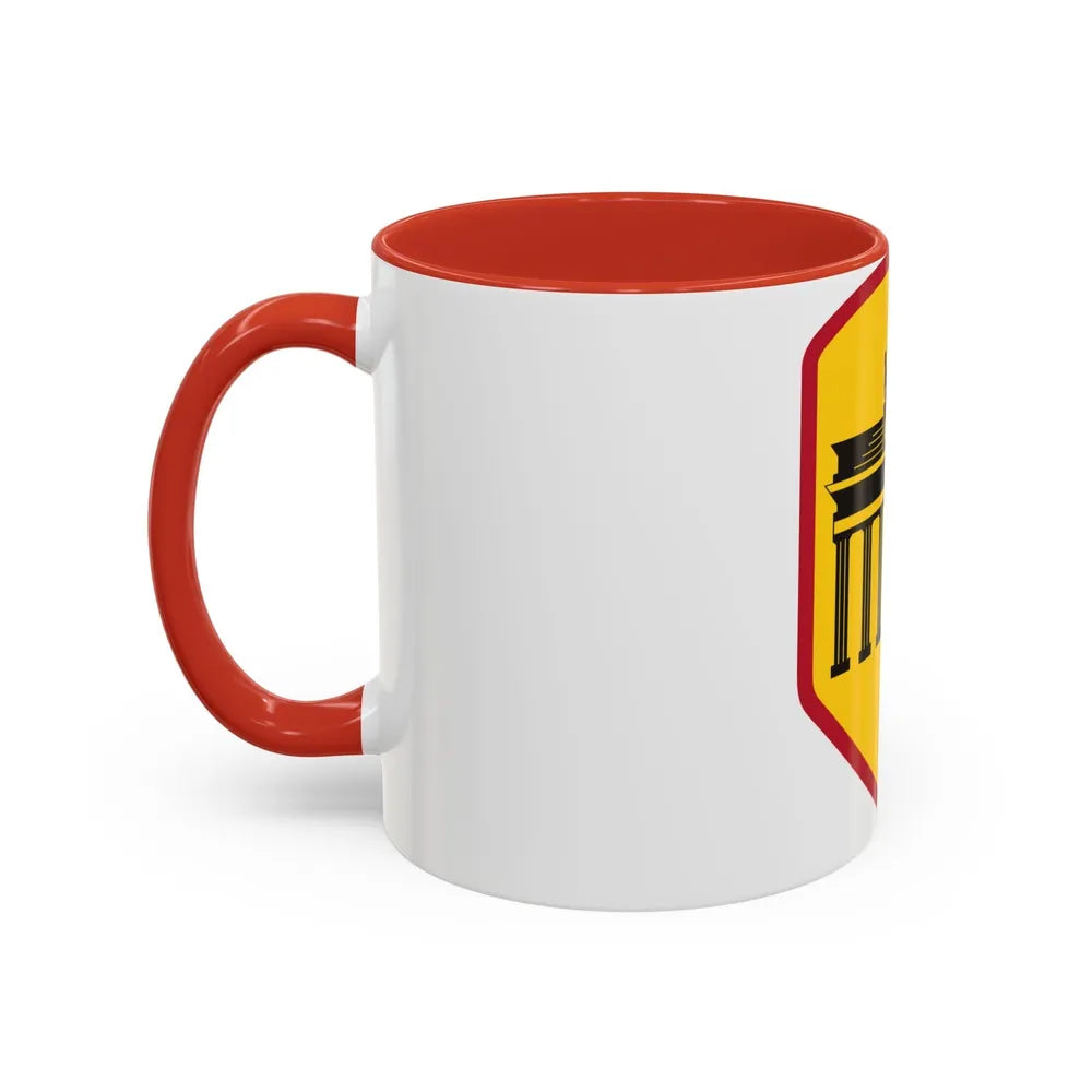 Berlin Command (U.S. Army) Accent Coffee Mug-Go Mug Yourself