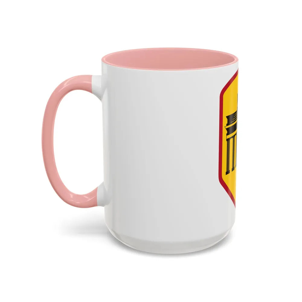 Berlin Command (U.S. Army) Accent Coffee Mug-Go Mug Yourself