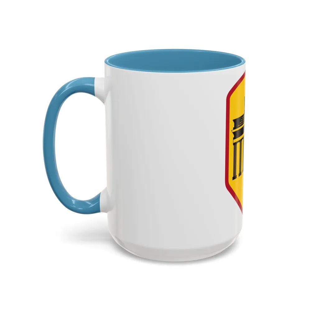 Berlin Command (U.S. Army) Accent Coffee Mug-Go Mug Yourself