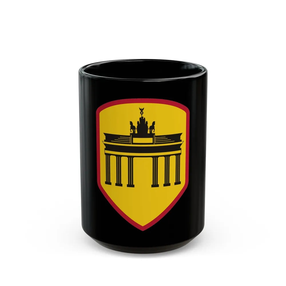 Berlin Command (U.S. Army) Black Coffee Mug-15oz-Go Mug Yourself