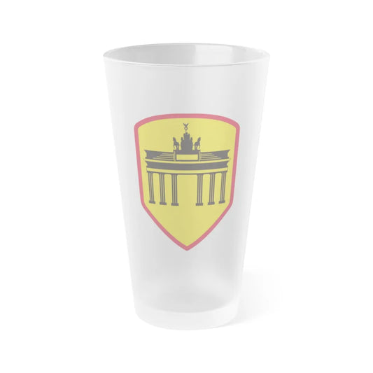 Berlin Command (U.S. Army) Frosted Pint Glass 16oz-Go Mug Yourself