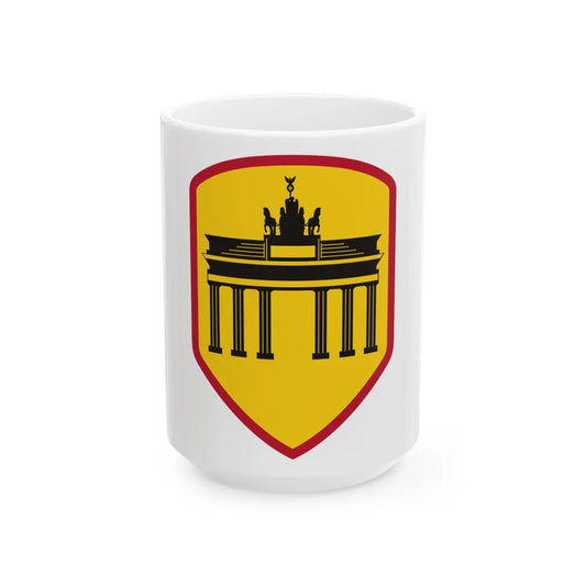 Berlin Command (U.S. Army) White Coffee Mug-15oz-Go Mug Yourself