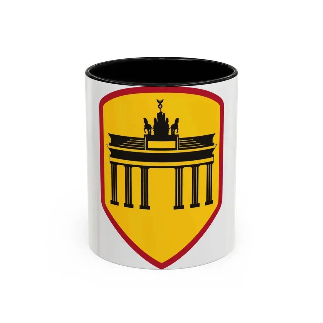 Berlin Command (U.S. Army) Accent Coffee Mug 11oz Black - Go Mug Yourself