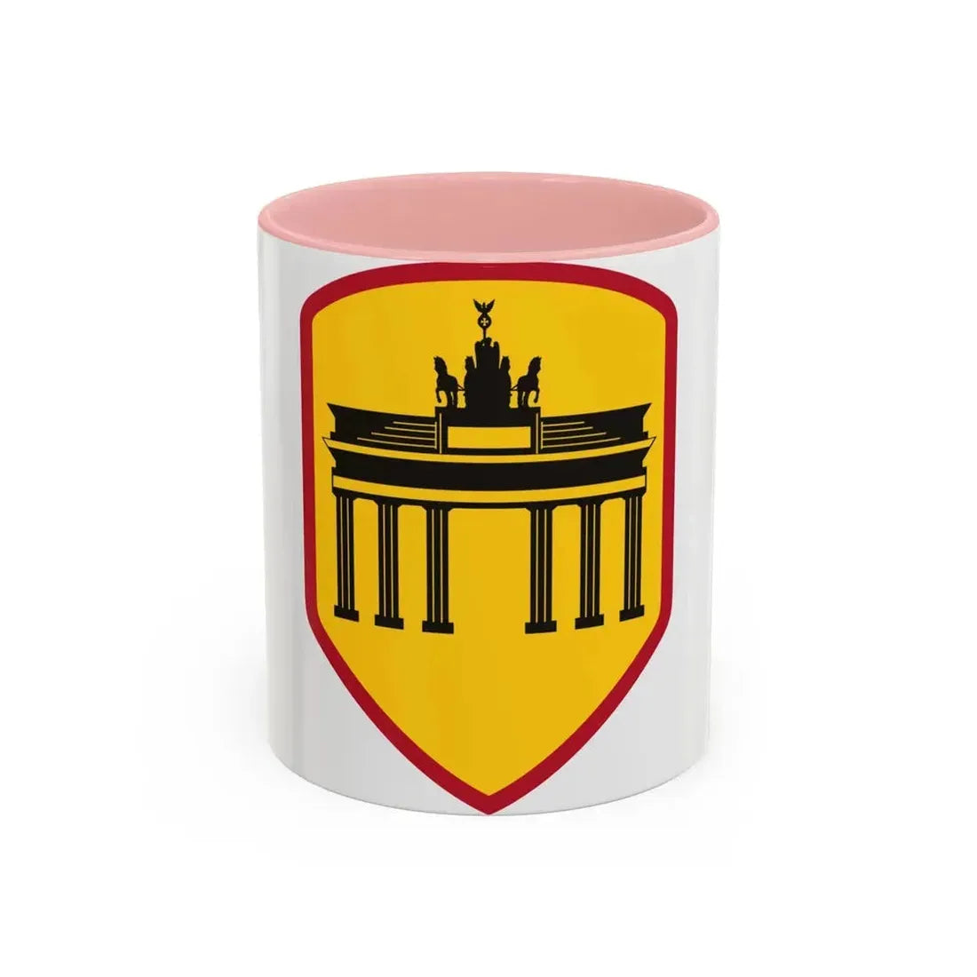 Berlin Command (U.S. Army) Accent Coffee Mug 11oz Pink - Go Mug Yourself