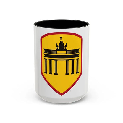 Berlin Command (U.S. Army) Accent Coffee Mug 15oz Black - Go Mug Yourself