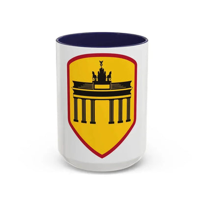 Berlin Command (U.S. Army) Accent Coffee Mug 15oz Navy - Go Mug Yourself