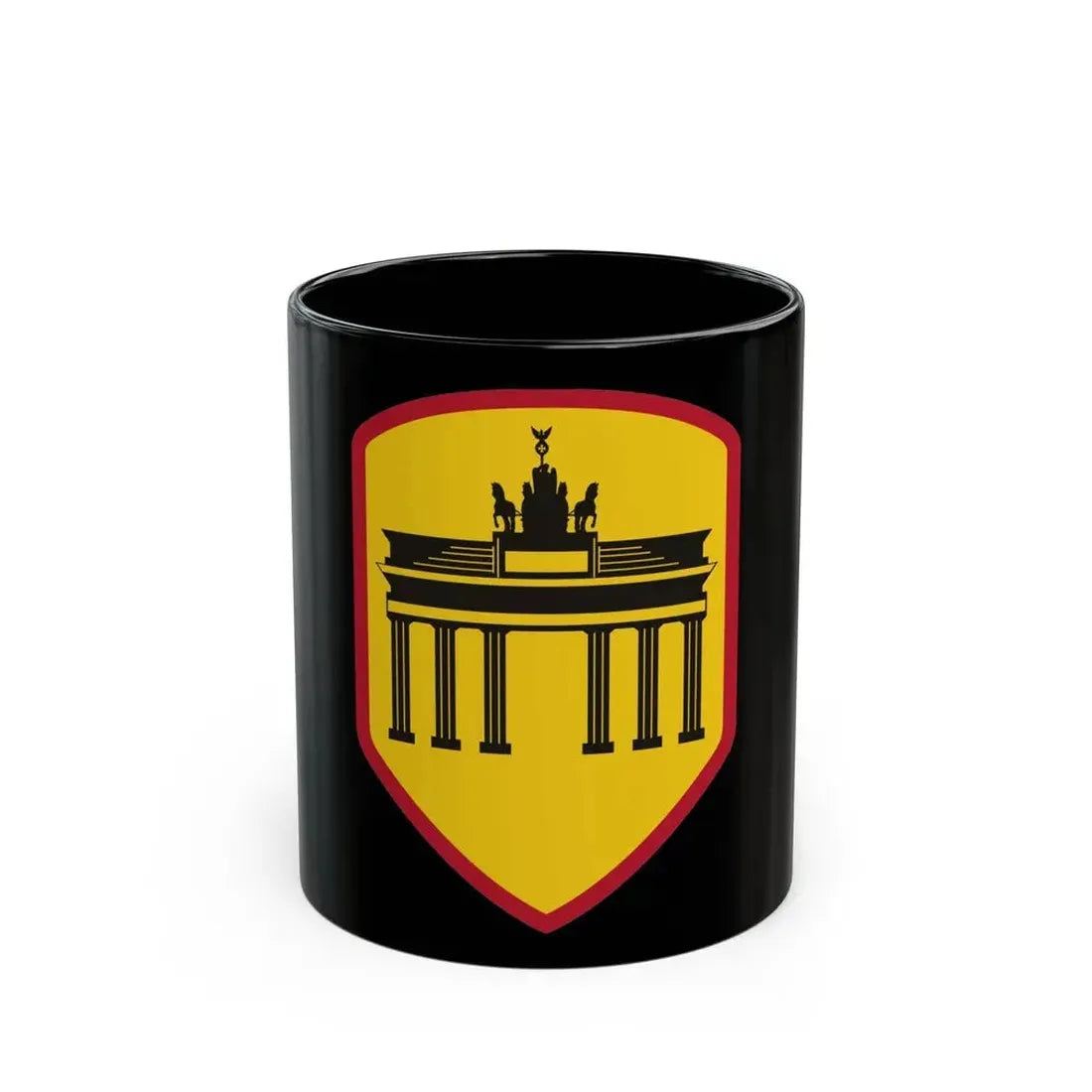 Berlin Command (U.S. Army) Black Coffee Mug 11oz - Go Mug Yourself