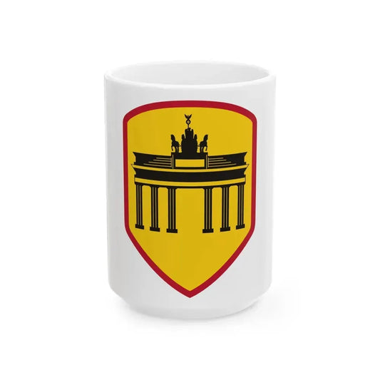 Berlin Command (U.S. Army) White Coffee Mug 15oz - Go Mug Yourself