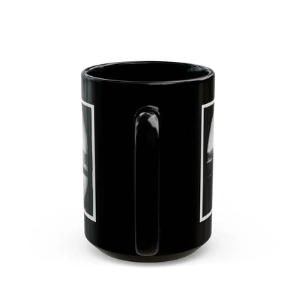 Berlin (Now Brunswick), Md. Pontoon Bridge And Ruins Of The Stone Bridge Across The Potomac (Destroyed In 1861) (U.S. Civil War) Black Coffee Mug - Go Mug Yourself