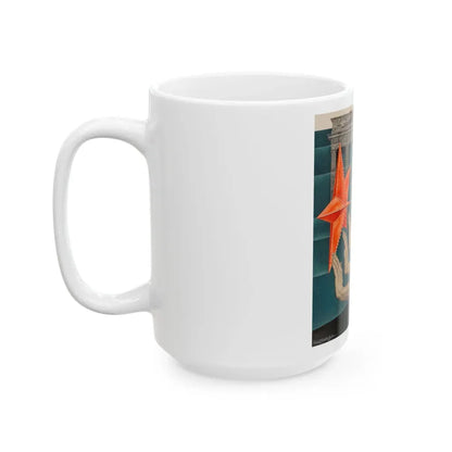 Berlin's Mayer Reuter, Time magazine cover, Septemer 18, 1950 - White Coffee Mug - Go Mug Yourself