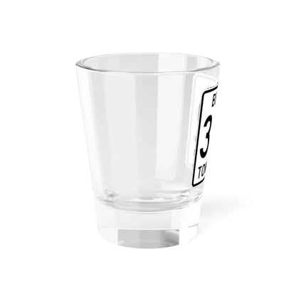 Berlin Township Route 362 Holmes County Ohio (Ohio) (Road Sign) Shot Glass 1.5oz - Go Mug Yourself