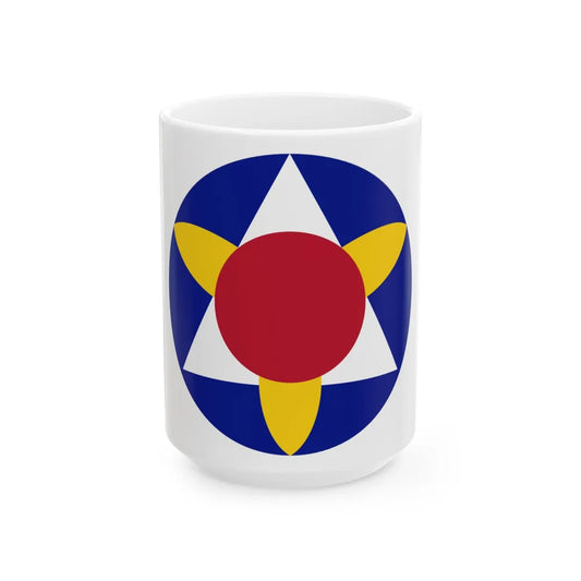 Bermuda Base Command (U.S. Army) White Coffee Mug-15oz-Go Mug Yourself