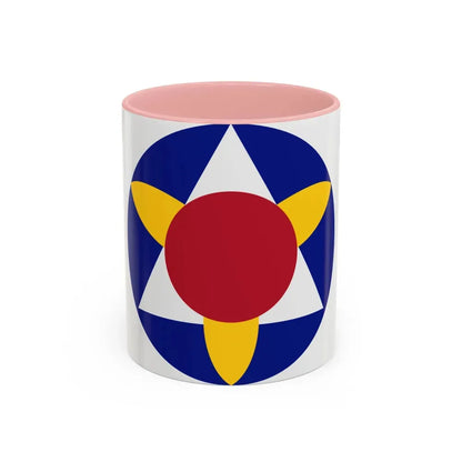 Bermuda Base Command (U.S. Army) Accent Coffee Mug 11oz Pink - Go Mug Yourself