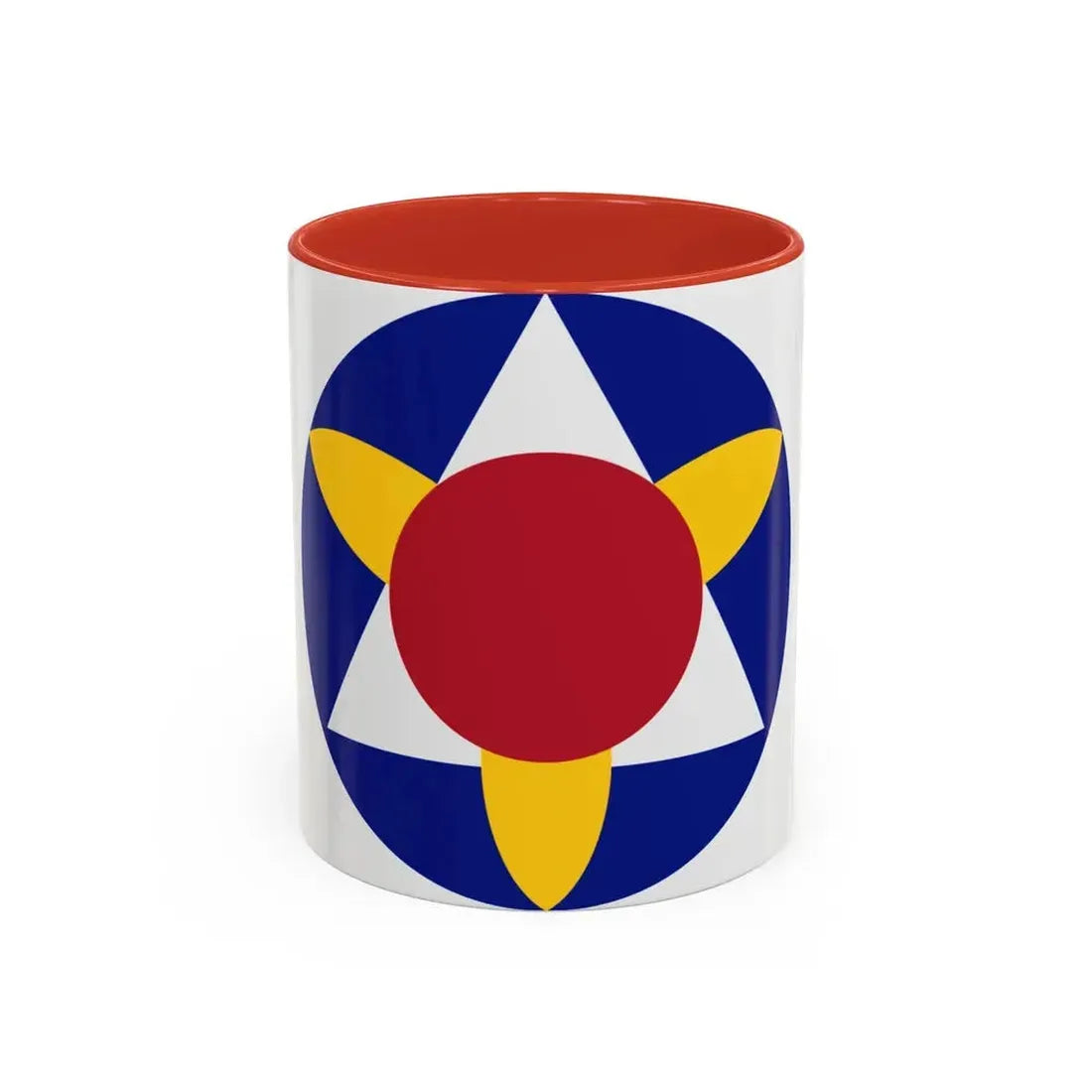 Bermuda Base Command (U.S. Army) Accent Coffee Mug 11oz Red - Go Mug Yourself