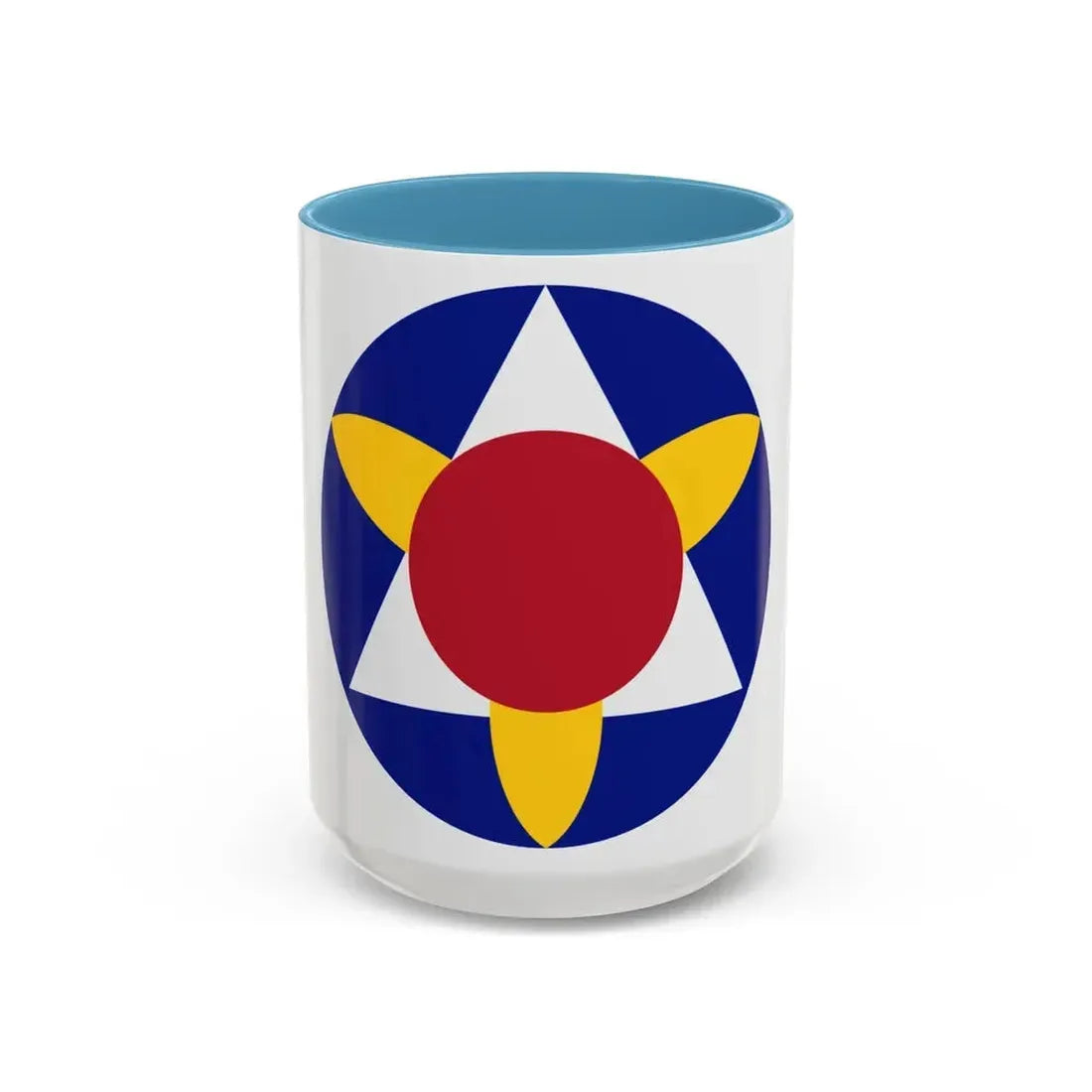 Bermuda Base Command (U.S. Army) Accent Coffee Mug 15oz Light Blue - Go Mug Yourself
