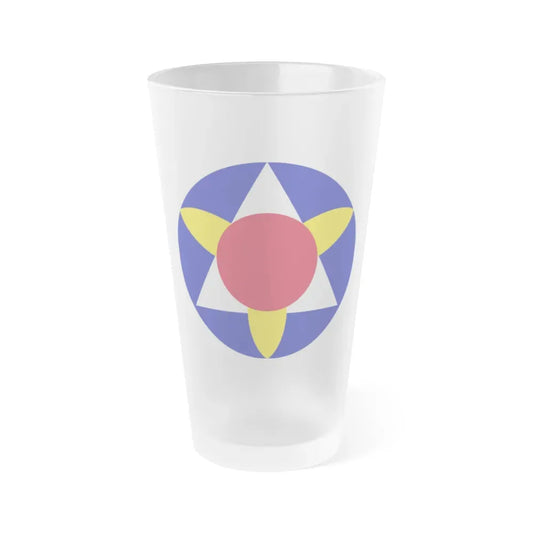 Bermuda Base Command (U.S. Army) Frosted Pint Glass 16oz Default Title - Go Mug Yourself