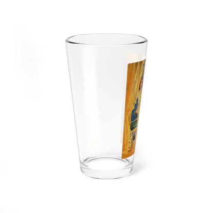 Bermuda Grapevine, MacKill's Mystery magazine backcover, September 1952 (Magazine Illustration) Pint Glass 16oz - Go Mug Yourself