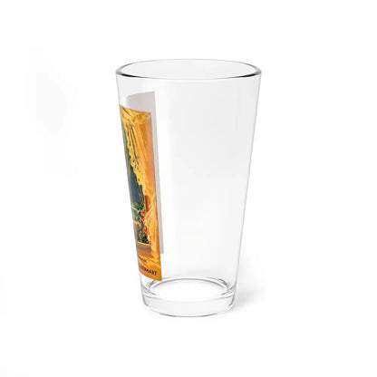 Bermuda Grapevine, MacKill's Mystery magazine backcover, September 1952 (Magazine Illustration) Pint Glass 16oz - Go Mug Yourself